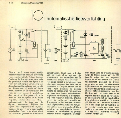 automatische fietsverlichting