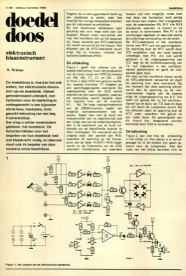 doedeldoos - elektronisch blaasinstrument