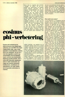 cosinus phi-verbetering