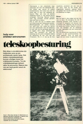 teleskoopbesturing - hulp voor amateur-astronomen