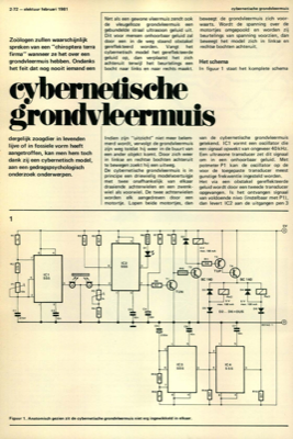 cybernetische grondvleermuis