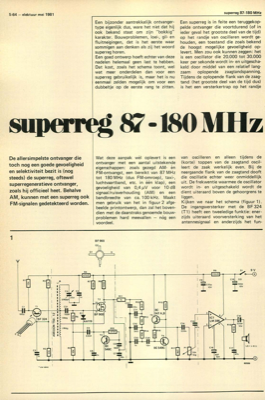 superreg 87 - 180 MHz