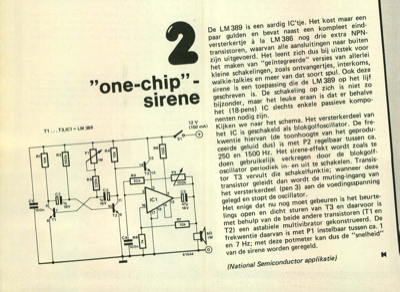 ""one-chip""-sirene