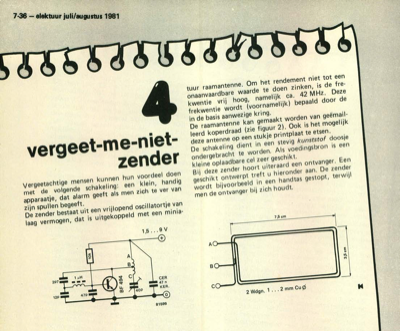 vergeet-me-niet-zender