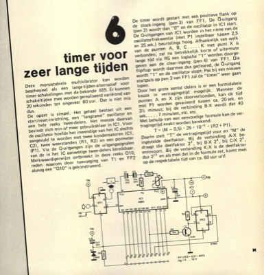 timer voor zeer lange tijden