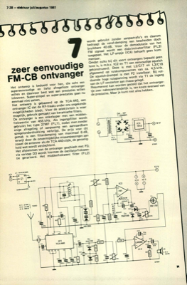 zeer eenvoudige FM-CB ontvanger