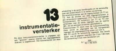 instrumentatie-versterker