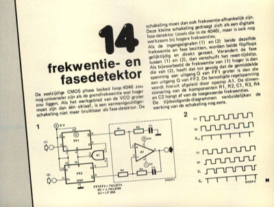 frekwentie- en fasedetektor