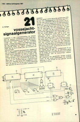 vossejacht-signaalgenerator