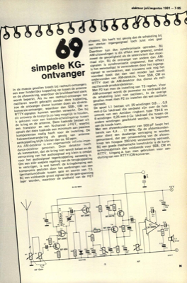 simpele KG-ontvanger