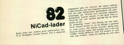 NiCad-lader