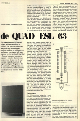 de QUAD ESL 63 - 18 jaar bloed, zweet en tranen