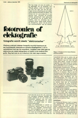 fototronica of elektografie - fotografie wordt steeds ""elektronischer""