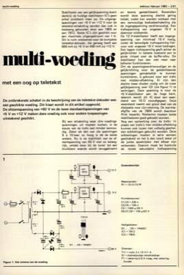 multi-voeding - met een oog op teletekst