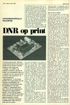 DNR op print - ruisonderdrukking in de praktijk