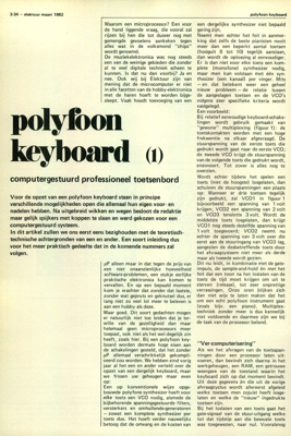 polyfoon keyboard (1) - computergestuurd professioneel toetsenbord