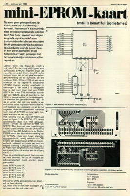 mini-EPROM-kaart