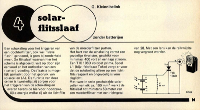 solar-flitsslaaf - zonder batterijen