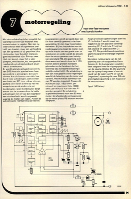 motorregeling - voor een-fase-motoren met kortsluitanker