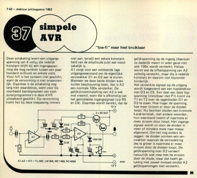 simpele AVR - ""low-fi"" maar heel bruikbaar