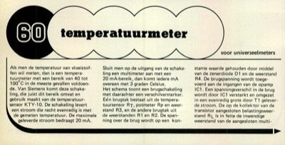 temperatuurmeter - voor universeelmeters