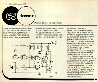 tosser - elektronica voor scheidsrechters