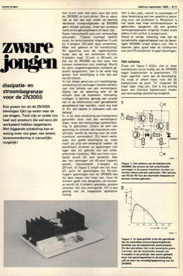 zware jongen - dissipatie- en stroombegrenzer voor de 2N3055