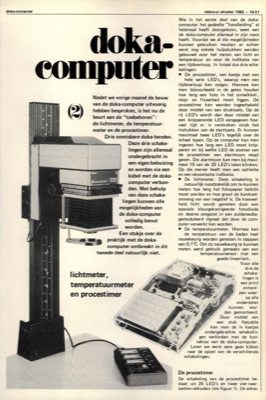 doka-computer (2) - lichtmeter, temperatuurmeter en procestimer