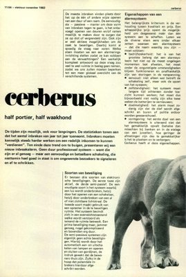cerberus - half portier, half waakhond