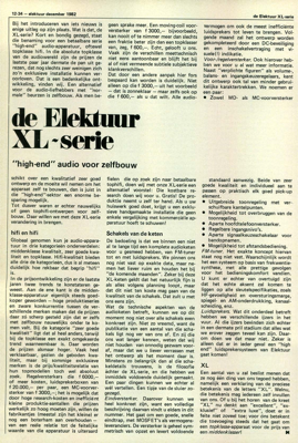 de Elektuur XL-serie - ""high-end"" audio voor zelfbouw