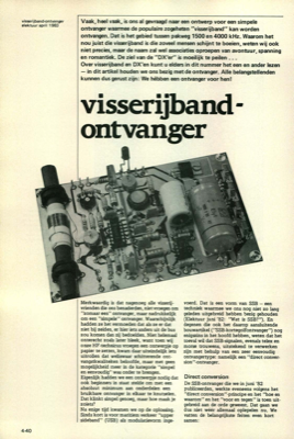 visserijband-ontvanger