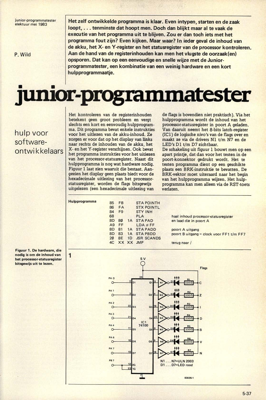 junior-programmatester - hulp voor softwareontwikkelaars