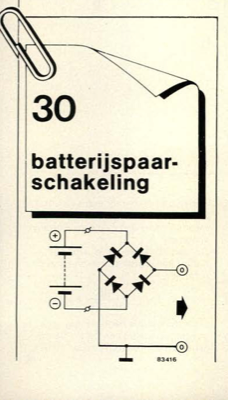 batterijspaarschakeling