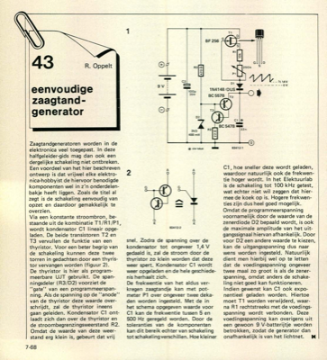 eenvoudige zaagtandgenerator