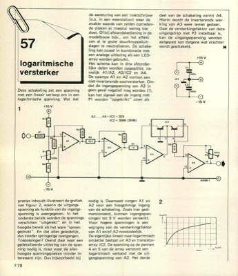 logaritmische versterker