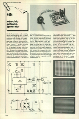 één-chip patroongenerator