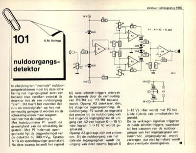 nuldoorgangsdetektor