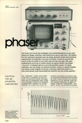 phaser - kamfilter met geschakelde weerstanden