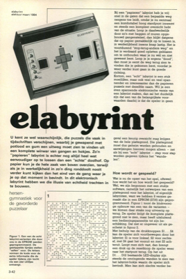 elabyrint - hersengymnastiek voor de gevorderde puzzelaar