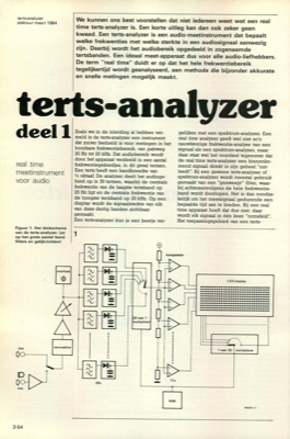 terts-analyzer (1) - real time meetinstrument voor audio