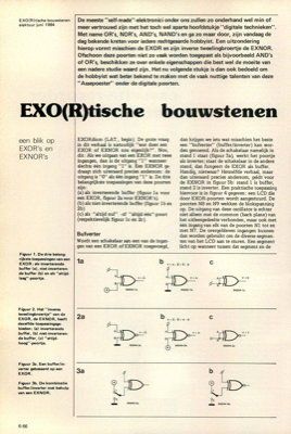EXO(R)tische bouwstenen - een blik op EXOR's en EXNOR's