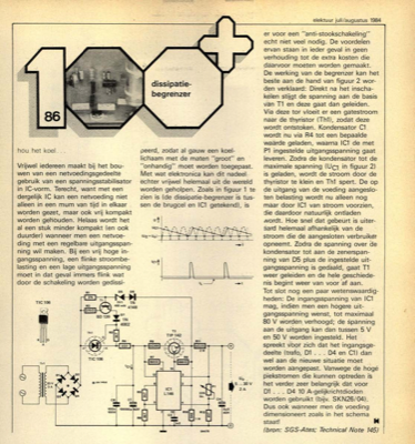 dissipatiebegrenzer - hou het koel…