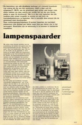 lampenspaarder - gloeidraadgenadige nuldoorgangsschakelaar