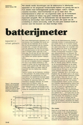 batterijmeter