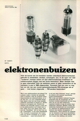 elektronenbuizen - er waren eens…..