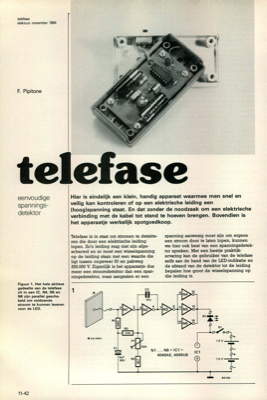 telefase - eenvoudige spanningsdetektor