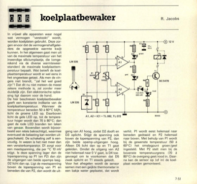 koelplaatbewaker