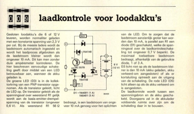 laadkontrole voor loodakku's