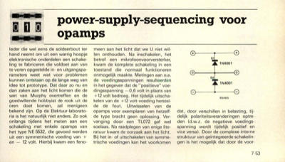 power-supply-sequencing voor opamps