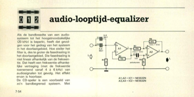 audio-looptijd-equalizer